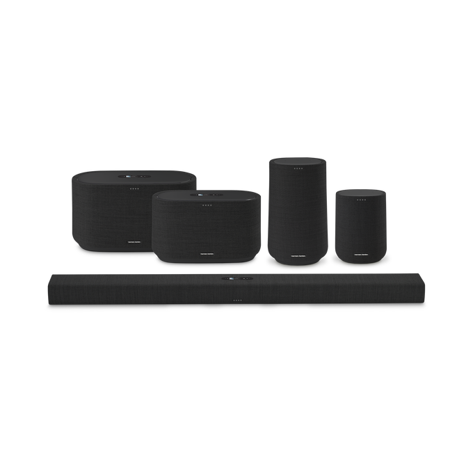 Harman Kardon Citation 300 - Black - The medium-size smart home speaker with award winning design - Detailshot 5 image number null