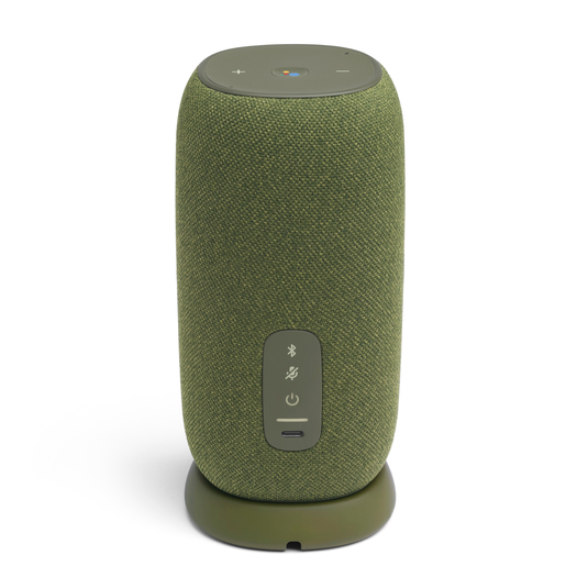 JBL Link Portable - Green - Portable Wi-Fi Speaker - Back image number null