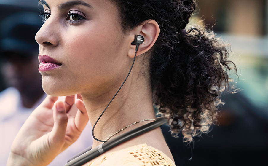 JBL Live 200BT Draadloze in ear hoofdtelefoon met nekband