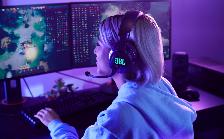 JBL Quantum 610 Wireless De hele dag door gamen met draadloze 2,4 GHz verbinding zonder verlies - Image