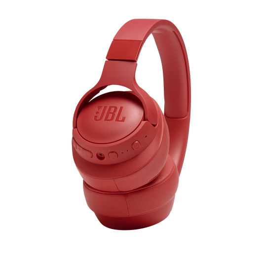 JBL Tune 750BTNC - Coral Orange - Wireless Over-Ear ANC Headphones - Detailshot 6 image number null