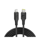 InstantConnect USB-C to Lightning - Black - 20W PD fast charging cable for iPhone® and iPad® - Hero