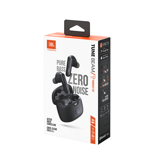 JBL Tune Beam | Volledig draadloze oordopjes met noise JBL Tune Beam | Volledig draadloze oordopjes met noise