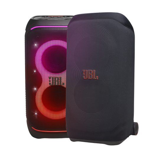 Hzycwgone Beschermhoes Koffertas Accessoires Hoes Draagbare Beschermende Opslag Stofkap voor JBL Partybox Stage 320 Draadloze Bluetooth Party Luidspreker,Zwart