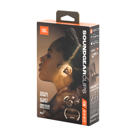 JBL Soundgear Clips | Volledig draadloze open-ear koptelefoon JBL Soundgear Clips | Volledig draadloze open-ear koptelefoon