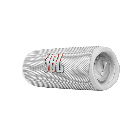 JBL Flip 6 - White - Portable Waterproof Speaker - Detailshot 1 image number null