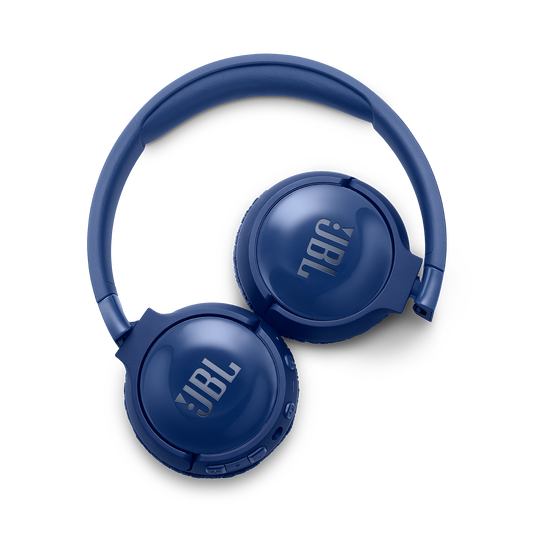 JBL Tune 600BTNC - Blue - Wireless, on-ear, active noise-cancelling headphones. - Detailshot 4 image number null