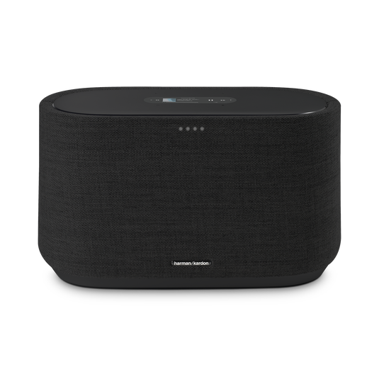Harman Kardon Citation 300 - Black - The medium-size smart home speaker with award winning design - Front image number null