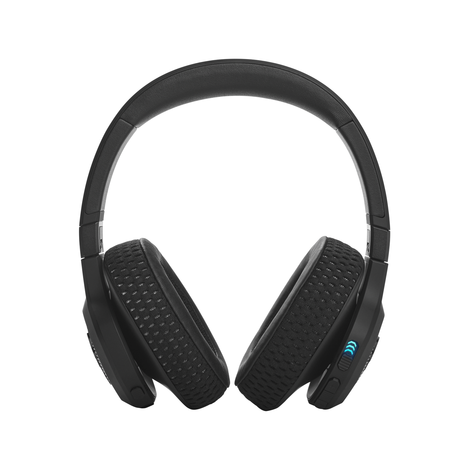 UA Project Rock Over-Ear Training Headphones - Engineered by JBL - Black - Over-Ear ANC Sport Headphones - Back