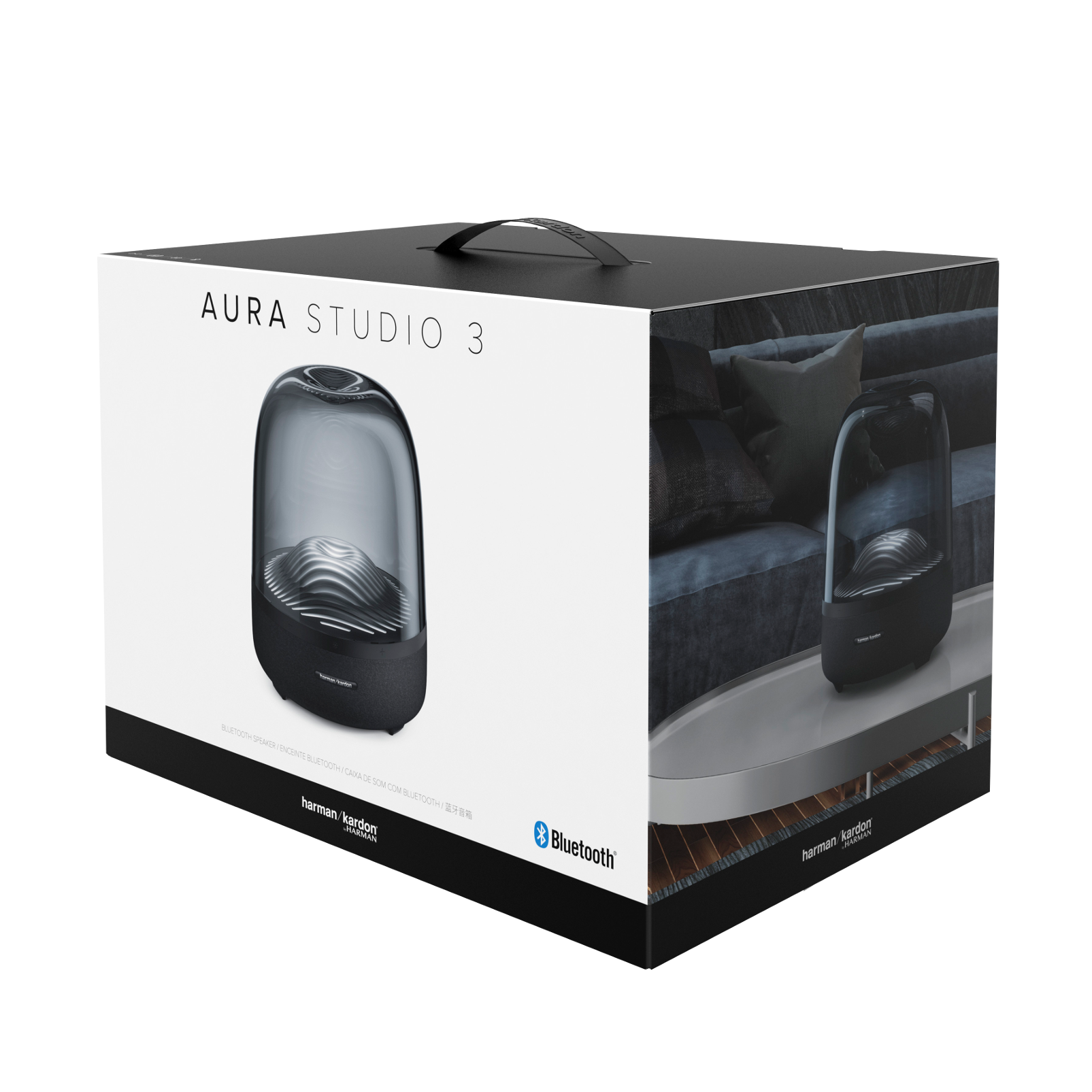 Harman kardon aura studio 3 black clearance